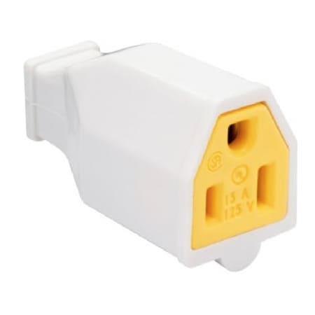 Pass & Seymour 15A 125V Wht Connector SA993WCC10